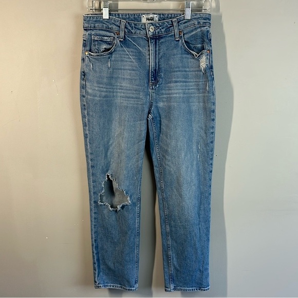Paige Noella Sonic Destructed Jeans Size 29 - Picture 2 of 16